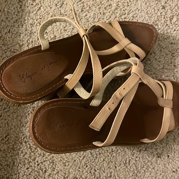 Elizabeth & James snake skin wedges, no obvious signs of wear - Picture 5 of 6